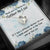 Mother-in-Law Thank You - Message Box Heart Pendant Necklace