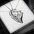 - Message Box Heart Pendant Necklace