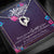 Mother's Day from Daughter Son Flowers - Message Box Heart Pendant Necklace