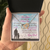 Message Box With 5 Different Necklaces For Every Daughter From Dad, Perfect Thank You Present Gift From Father - 2 Hearts