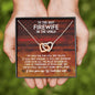 Best Firewife Interlocking Hearts Necklace Pendant Message Box Gift - Freedom Look