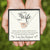 Husband To Wife Anniversary Gift Lifetime + Interlocking Hearts Necklace