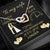 Personalized Message Box & Necklace For Wife, Anniversary Gift From Husband (I H Necklace)