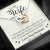 Husband To Wife Anniversary Gift Lifetime + Interlocking Hearts Necklace