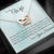 Wife Interlocking Hearts Pendant Necklace Jewelry Women Message Box Gift