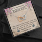 Marine Wife Gift From Husband Interlocking Hearts Necklace Pendant Message Box