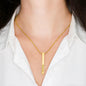 Stay Strong - Edge Of Difficulty - He Will Teach You How To Fly Custom Name Bar Necklace