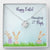 Easter Friend Daughter Love Knot Necklace Pendant Women Message Box Gift