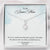 Bonus Mom Heart Jewelry Mother’s Day Pendant Necklace Women Message Box