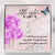 Little Sister Heart Jewelry Necklace Pendant Women Message Box Gift