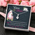 Nurse Sister Gift Jewelry Pendant Necklace Women Message Box