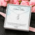 Bonus Mom Heart Jewelry Mother’s Day Pendant Necklace Women Message Box