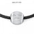 When A Butterfly Appears In My Yard It's A Visitor From Heaven Woven Double-Braided Real-Leather Charm Bracelet (Circle)