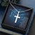 Cross Personalized Pendant Necklace Jewelry Women Men Military Chain Gift