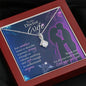 Doctor Wife From Husband Jewelry Pendant Necklace Women Message Box Gift