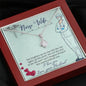 Nurse Wife Gift From Husband Jewelry Message Box Pendant Necklace Women Gift
