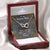 Farmer Wife Gift Interlocking Hearts Necklace Pendant Message Box Gift