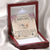 Marine Wife Gift From Husband Interlocking Hearts Necklace Pendant Message Box