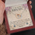 Marine Wife Gift From Husband Interlocking Hearts Necklace Pendant Message Box