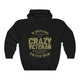 American US Army Military Crazy Veteran Mom Soldier Thank You Unisex Hoodie