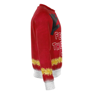 Feel The Joy Sweatshirt Ugly Christmas Sweater