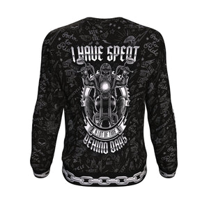 Biker All-Over Sweatshirt - Freedom Look