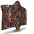 Hunting Hooded Blanket For Hunters (Orange)