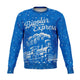 Bipolar Express AOP Athletic Funny Ugly Christmas Sweatshirt
