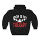 Fitness Muscle Weight Lifting Therapy Unisex Hoodie Hooded Sweatshirt
