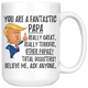 Funny Fantastic Papa Trump Coffee Mug (15 oz)