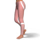 Hexagonal Printed Leggings - Pink