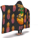 Pineapple Tropic Like It's Hot Hooded Blanket (S)