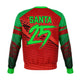 Motocross Funny Braaap Christmas Ugly Sweatshirt AOP Cotton Sweater