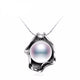 HQ Big Natural Pearl Pendant Necklace - Freedom Look