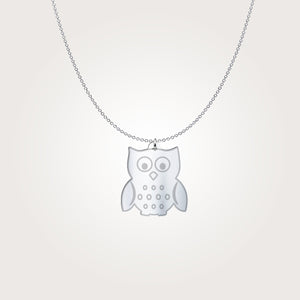 Owl - The Cutest Sterling Silver Necklace