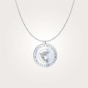 A Fisher Man Sterling Silver Necklace - Freedom Look