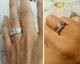Unique Colorful Butterfly Flower Ring - Freedom Look