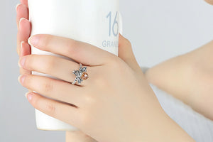 HQ Bee Finger Ring - 925 Sterling Silver - Freedom Look