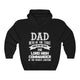 Funny Dad King Of Toilet Couch Commander Hoodie Daddy Hooded Sweatshirt