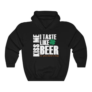 I Taste Like Beer Patrick's Day St Patrick Unisex Hoodie Hooded Sweatshirt