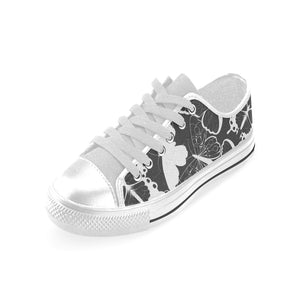 Black Butterfly High Top & Low Top Shoes - Freedom Look