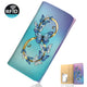 Blue And Rose Infinity Morpho Butterflies Wallet - Freedom Look