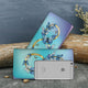 Blue And Rose Infinity Morpho Butterflies Wallet - Freedom Look