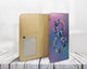 Blue And Rose Infinity Morpho Butterflies Wallet - Freedom Look