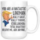 Funny Fantastic Lineman Trump Coffee Mug (15 oz)