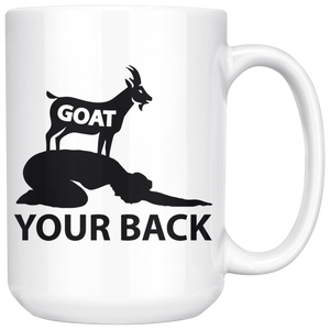 I Goat Your Back Coffee Mug (15 oz) - Freedom Look
