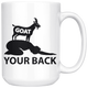 I Goat Your Back Coffee Mug (15 oz) - Freedom Look