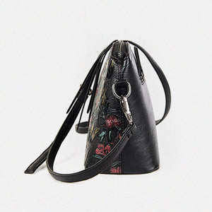 Limited Design Type Butterfly Leather Purse - Freedom Look