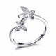 Butterfly Ring for Queens - 925 Sterling Silver - Freedom Look