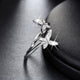 Butterfly Ring for Queens - 925 Sterling Silver - Freedom Look